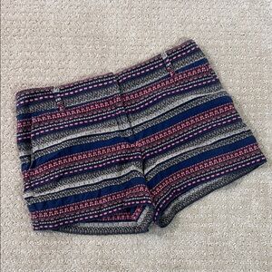 🟢 5/$25 Loft | 100% Cotton 4" Riviera Short with Stripes | Size 6